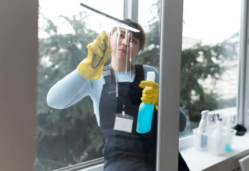 Nettoyage de vitres intérieures et extérieures à Saint-Laurent-la-Vernède